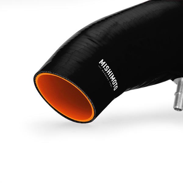 Mishimoto 15+ Ford Mustang GT Silicone Silicone Hose - Black - MMHOSE-MUS8-15IHBK for 2015-2023 Ford Mustang - close-up
