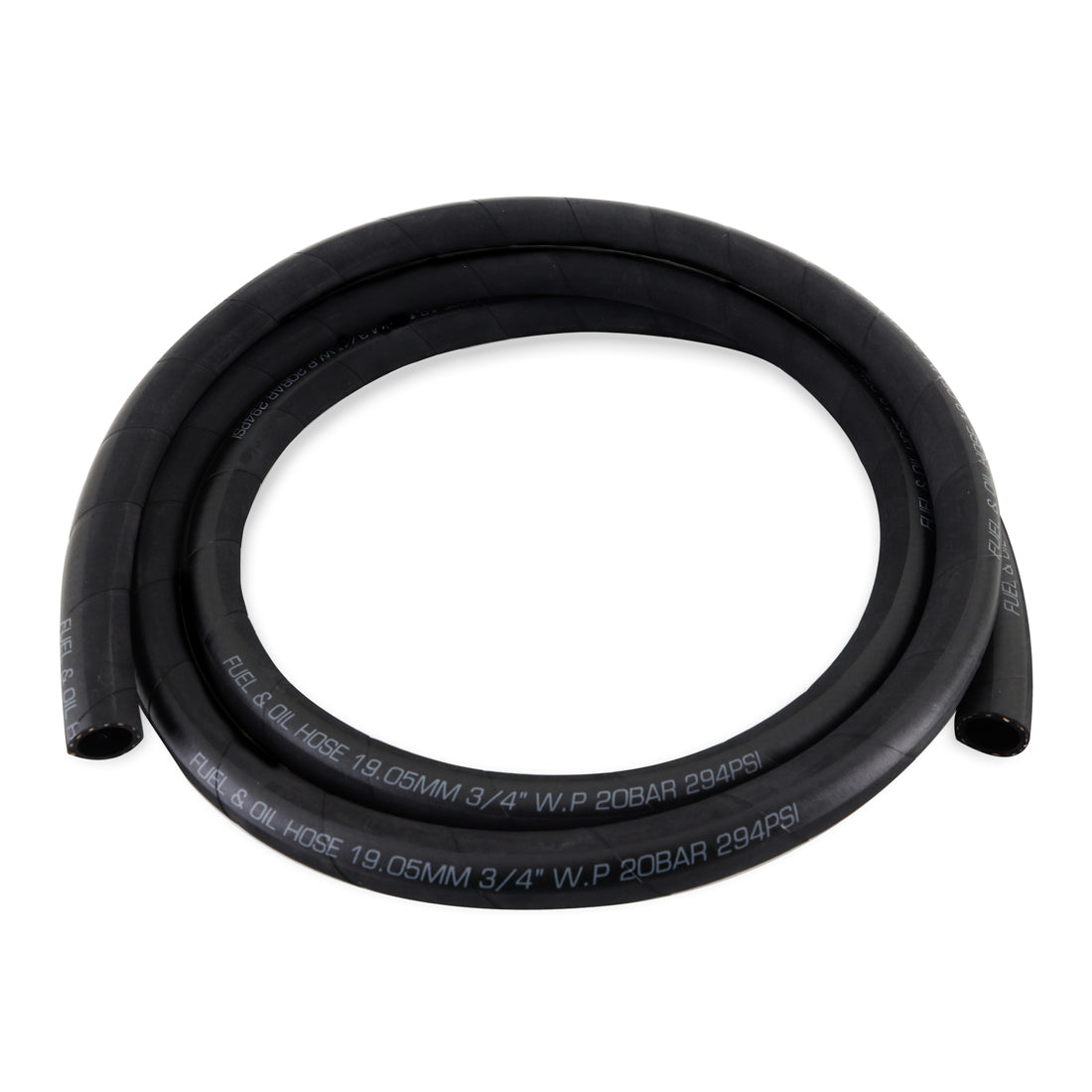 Mishimoto Push Lock Hose, Black, -12AN, 120in Length - MMHOSE-PL-12-120