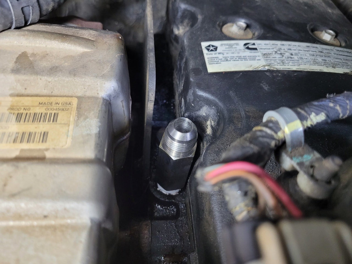 Mishimoto 2007.5+ Ram 6.7L Cummins Top Heater Hose Upgrade - MMHOSE-RAM-07HU for 2007-2010 Dodge Ram 2500 - alternate view
