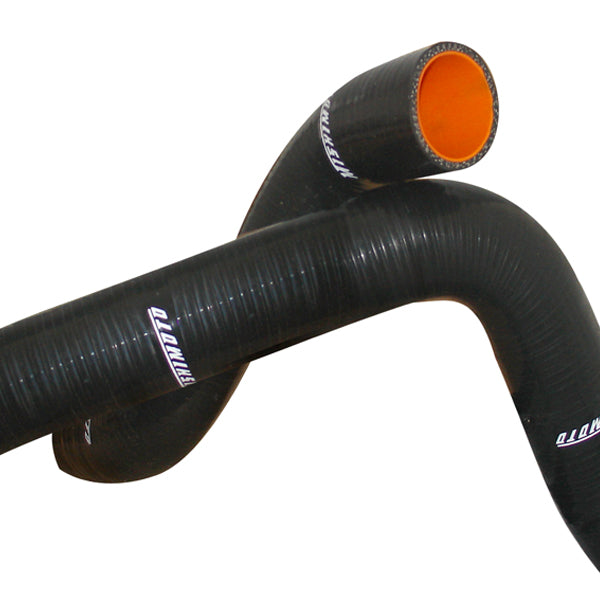 Mishimoto 93-97 Mazda RX7 Black Silicone Hose Kit - MMHOSE-RX7-93BK for 2016-2020 Chevrolet Camaro - angle view