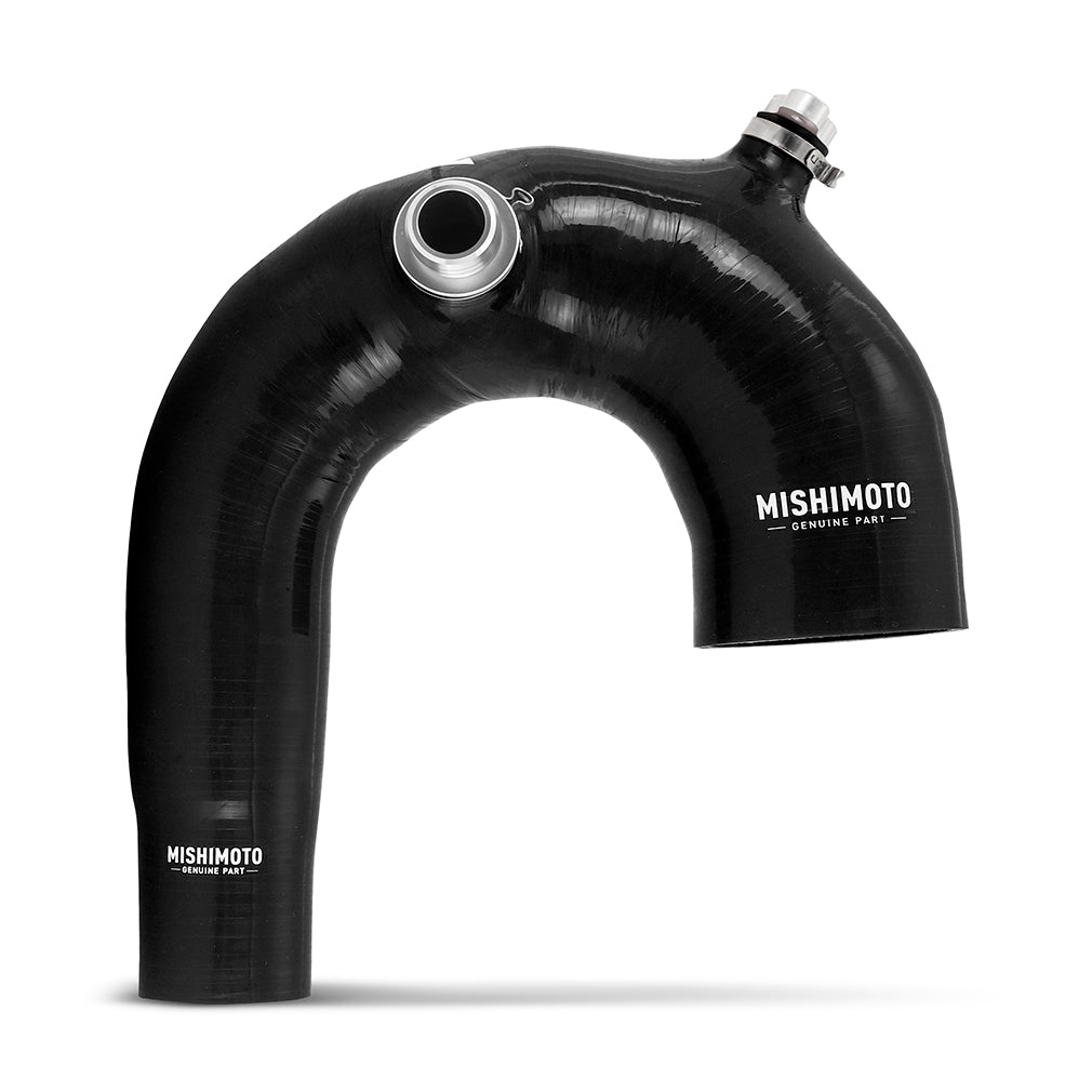 Mishimoto 2016+ Polaris RZR XP Turbo Silicone Intake J-Tube - Black - MMHOSE-RZR-16AIBK for 2016-2024 Polaris RZR XP - side v