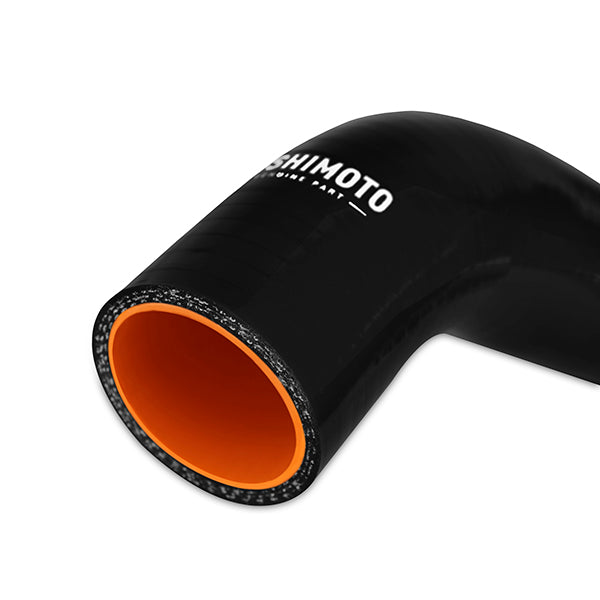 Mishimoto 08-14 Subaru WRX / 08+ STI Silicone Radiator Hose Kit - Black - MMHOSE-STI-08BK for 2008-2014 Subaru Impreza - angl