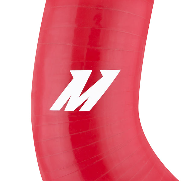 Mishimoto 06-07 Subaru WRX Red Silicone Intercooler Hoses - MMHOSE-SUB-INT6RD for 2004-2008 Subaru Forester - installed view