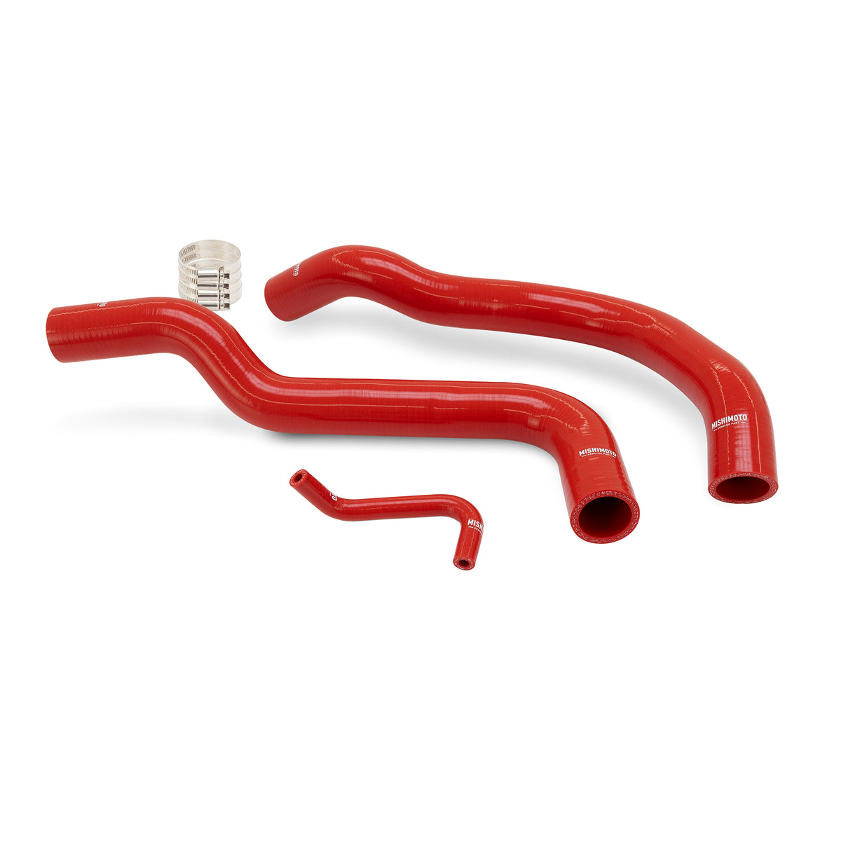 Mishimoto 16-23 Toyota Tacoma 2.7L Silicone Coolant Hose Kit - Red - MMHOSE-TAC27-16RD