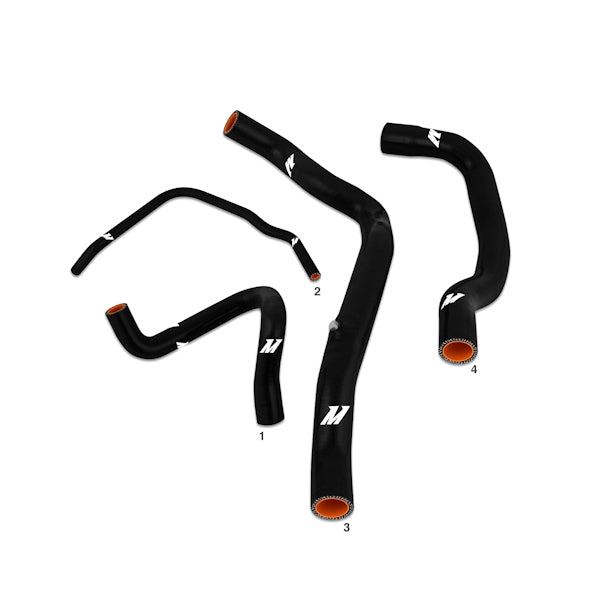 Mishimoto 02-06 Mini Cooper S (Supercharged) Black Silicone Hose Kit - MMHOSE-TINY-01BK for 2002-2008 Mini Cooper - alternate