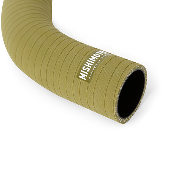 Mishimoto 07-11 Jeep Wrangler 6cyl Silicone Hose Kit Olive Drab - MMHOSE-WR6-07OD for 2016-2020 Chevrolet Camaro - angle view