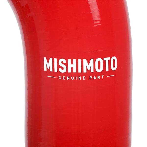 Mishimoto 2012+ Jeep Wrangler 6cyl Red Silicone Hose Kit - MMHOSE-WR6-12RD for 2012-2018 Jeep Wrangler - detail view