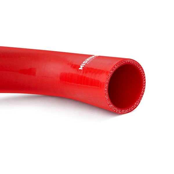 Mishimoto 2015+ Subaru WRX Silicone Radiator Coolant Hose Kit - Red - MMHOSE-WRX-15RD for 2015-2021 Subaru WRX - detail view