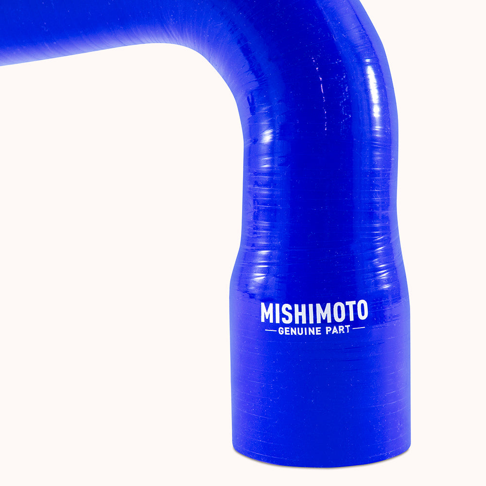 Mishimoto 91-01 Jeep Cherokee 4.0 Silicone Hose Kit Set Blue - MMHOSE-XJ6-92KBL for 1984-2001 Jeep Cherokee - close-up