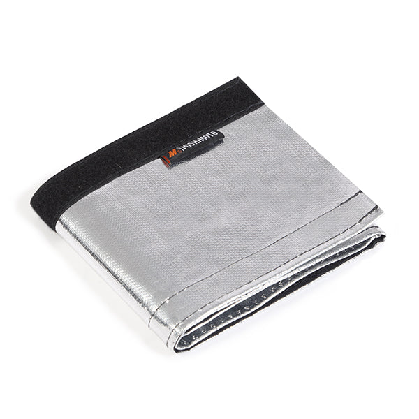 Mishimoto Heat Shielding Sleeve Silver 1 Inch x 36 Inches - MMHP-HSS-136SL by Mishimoto - angle view