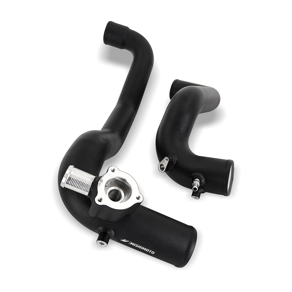 Mishimoto 21+ Bronco 2.3L Intercooler Pipe Kit Micro Wrinkle Black - MMICP-BR23-21MWBK for 2021-2026 Ford Bronco - detail vie