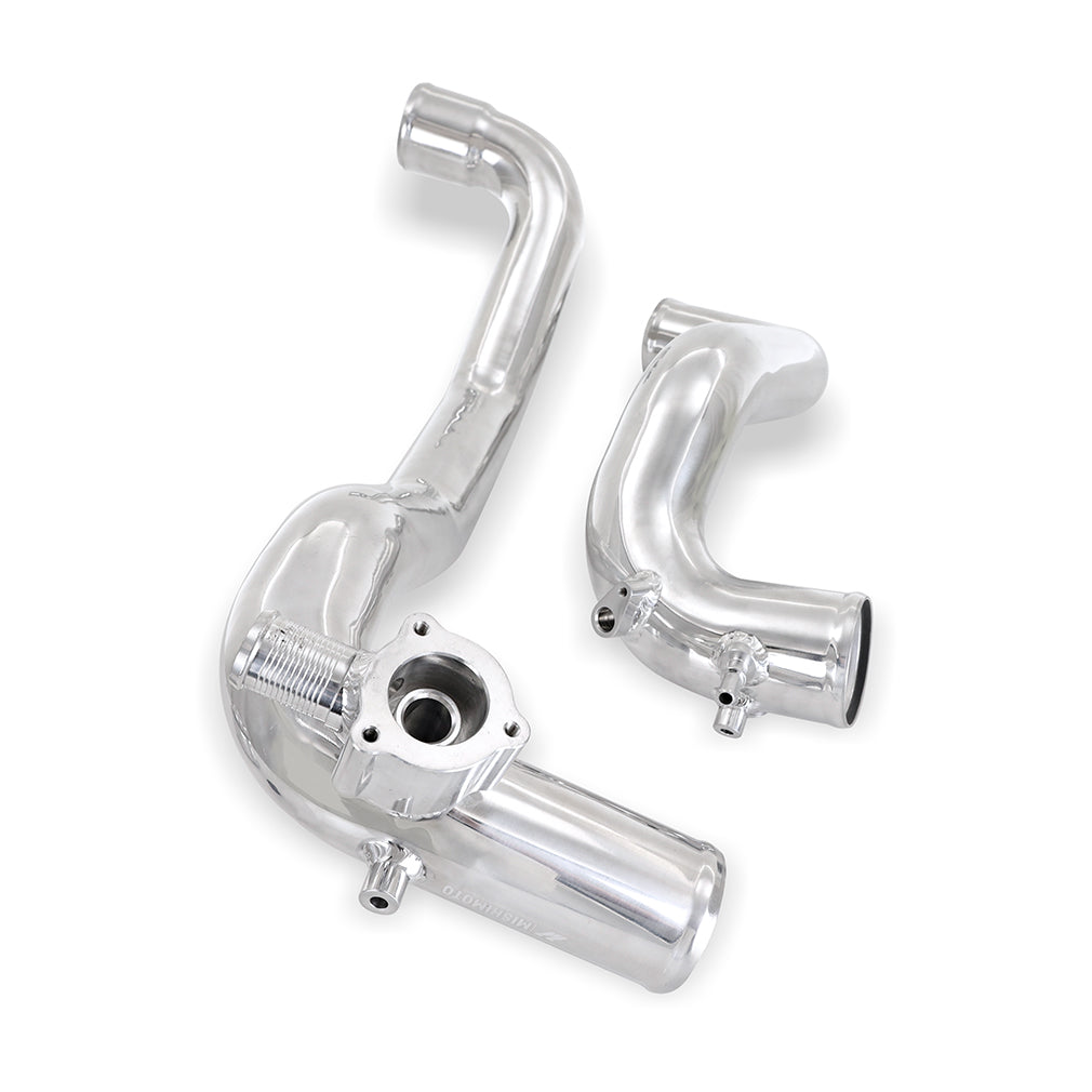 Mishimoto 21+ Bronco 2.3L Intercooler Pipe Kit Polished - MMICP-BR23-21P for 2021-2026 Ford Bronco - installed view