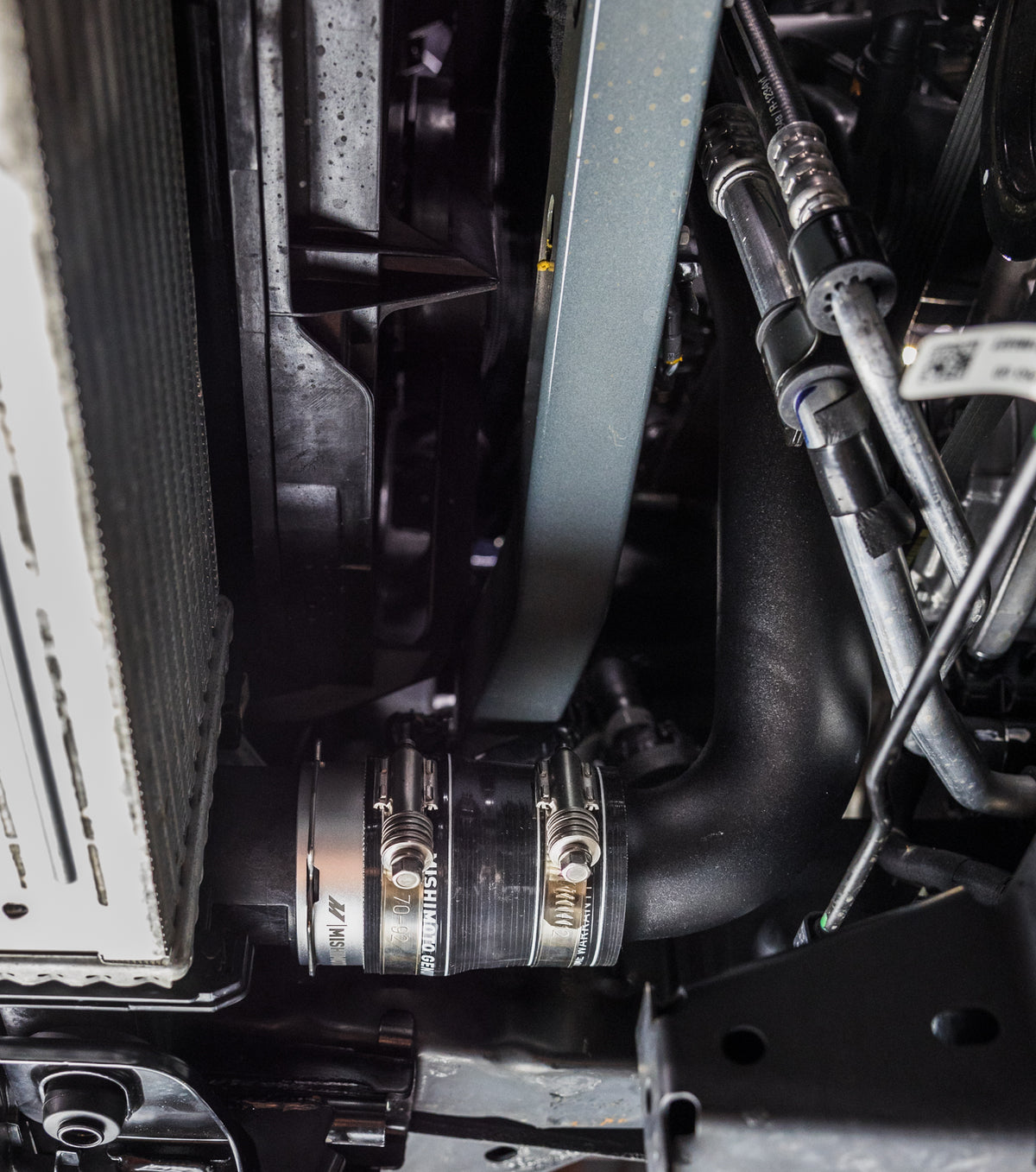 Mishimoto 21+ Bronco 2.3L ICP Kit Upgrade (Stock Location INT) BK - MMICP-BR23-21USBK for 2021-2026 Ford Bronco - package con