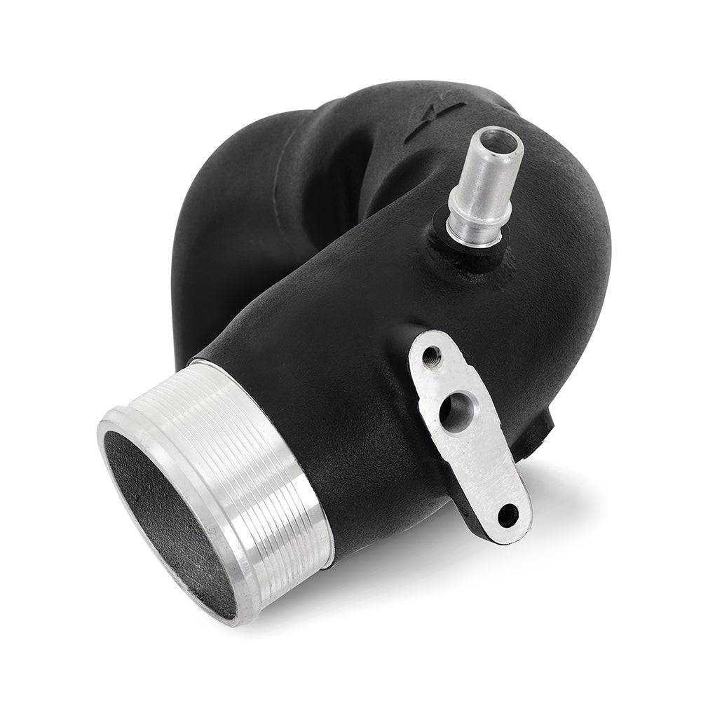 Mishimoto 2021+ Ford Bronco 2.7L High-Mount Intercooler Pipe Upgrade Kit - Wrinkle Black - MMICP-BR27-21USBK for 2021-2026 Fo