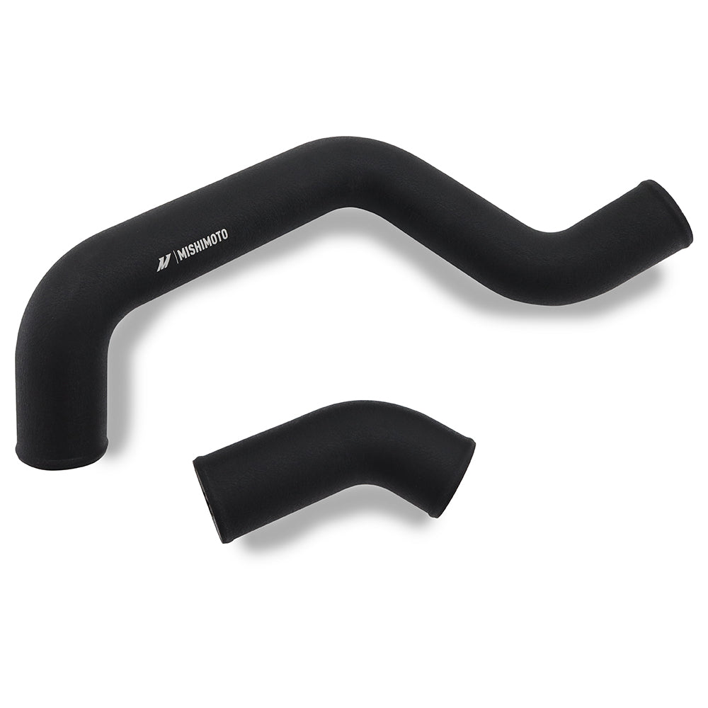 Mishimoto 17-19 GM 6.6L L5P Hot-Side Pipe and Boot Kit Wrinkle Black - MMICP-DMAX-17HWBK for 2017-2019 Chevrolet Silverado 25