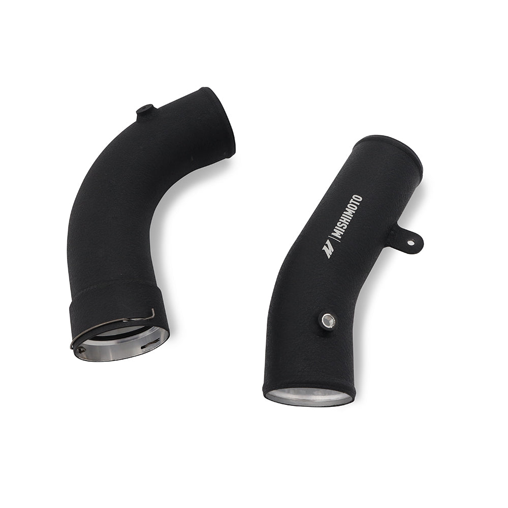 Mishimoto 17-19 GM 6.6L L5P Intercooler Pipe + Boot Kit Wrinkle Black - MMICP-DMAX-17KWBK for 2017-2019 Chevrolet Silverado 2