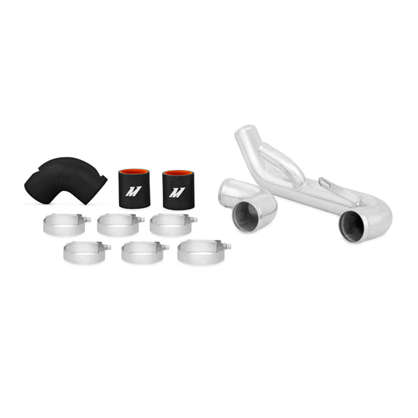 Mishimoto 08+ Mitsubishi Lancer Evolution X Black Lower Intercooler Pipe Kit - MMICP-EVO-10LBK