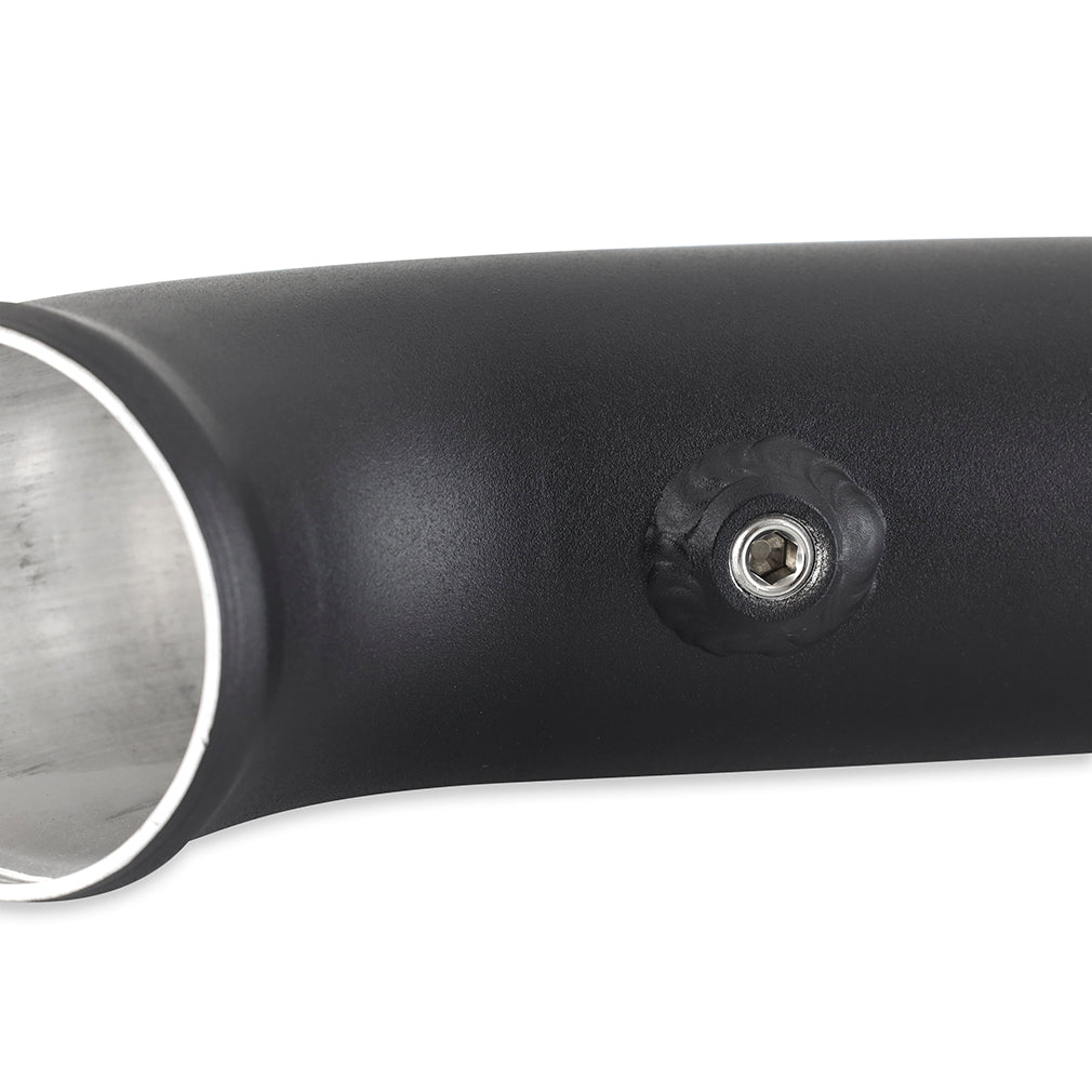 Mishimoto 12-16 BMW F10 M5 Intercooler Pipe Kit Micro Wrinkle Black - MMICP-F10-12MWBK for 2012-2018 BMW M6 - installed view