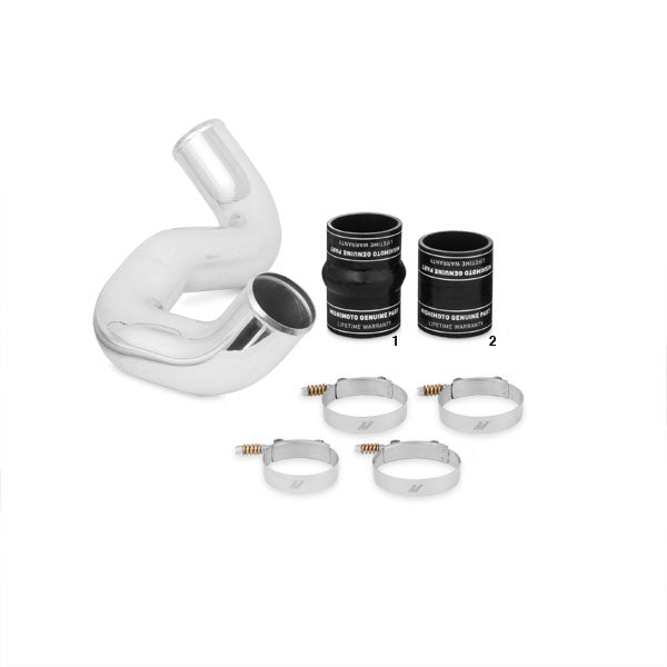 Mishimoto 03-07 Ford 6.0L Powerstroke Cold-Side Intercooler Pipe and Boot Kit - MMICP-F2D-03CBK for 2003-2007 Ford F 250 - in