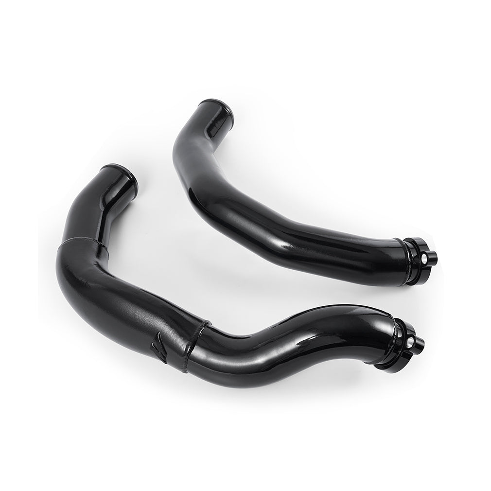 Mishimoto 2015-2020 BMW F80 M3/M4 Intercooler Pipe Kit BS - MMICP-F80-15CBS for 2015-2020 BMW M4 - angle view