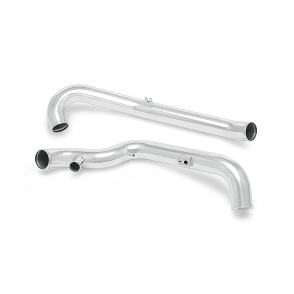 Mishimoto 2014+ Ford Fiesta ST Intercooler Pipe Kit - Polished - MMICP-FIST-14P for 2014-2019 Ford Fiesta ST - angle view