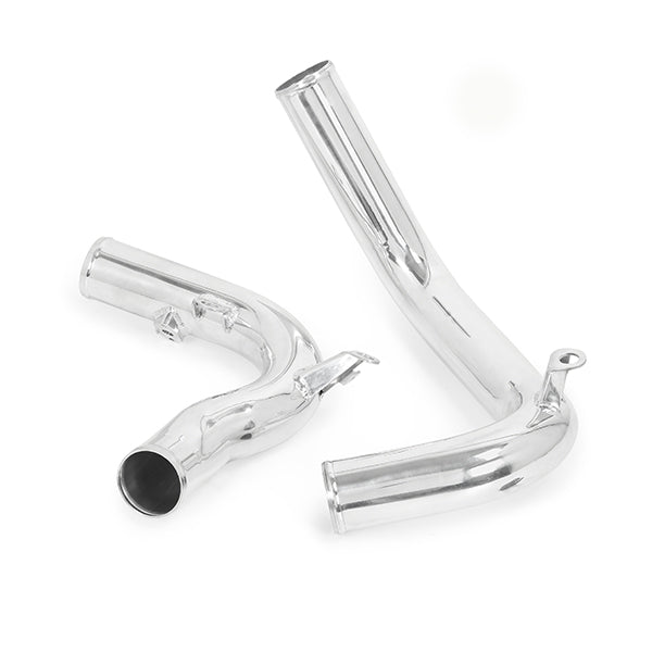 Mishimoto 2015+ Volkswagen MK7 GTI / Golf R Intercooler Pipe Kit Polished - MMICP-MK7-15KP for 2015-2021 Audi TT - angle view