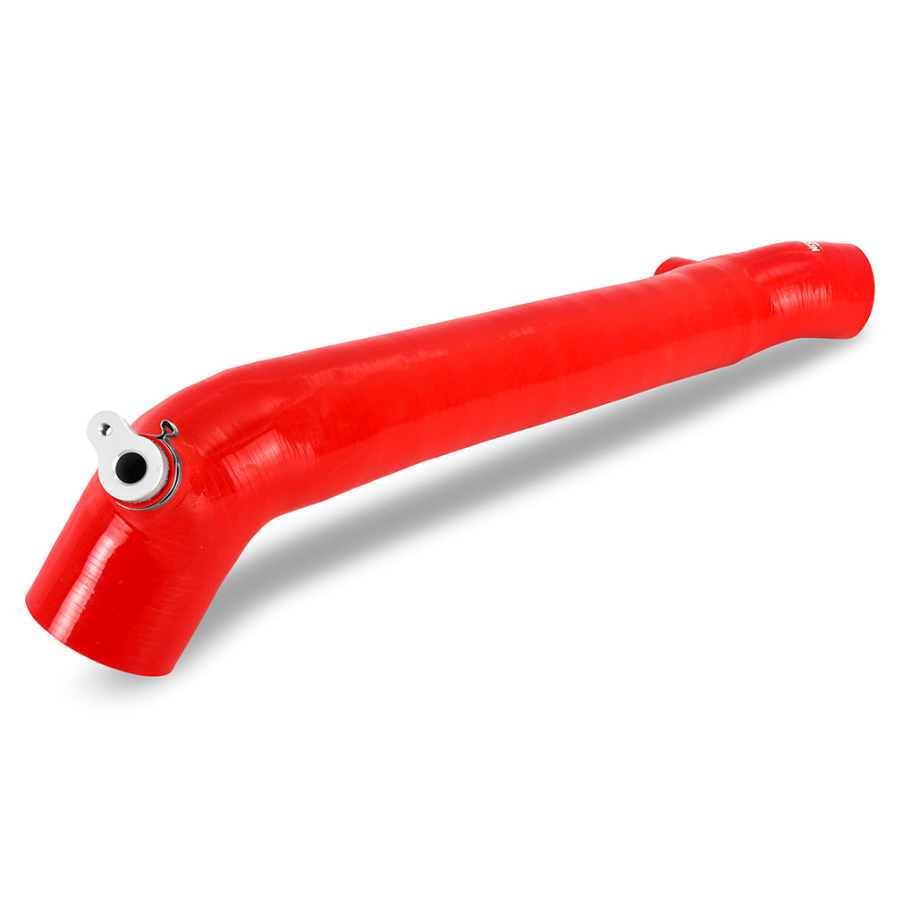 Mishimoto 2016+ Polaris RZR XP Turbo Silicone Charge Tube - Red - MMICP-RZR-16RD for 2016-2024 Polaris RZR XP - detail view