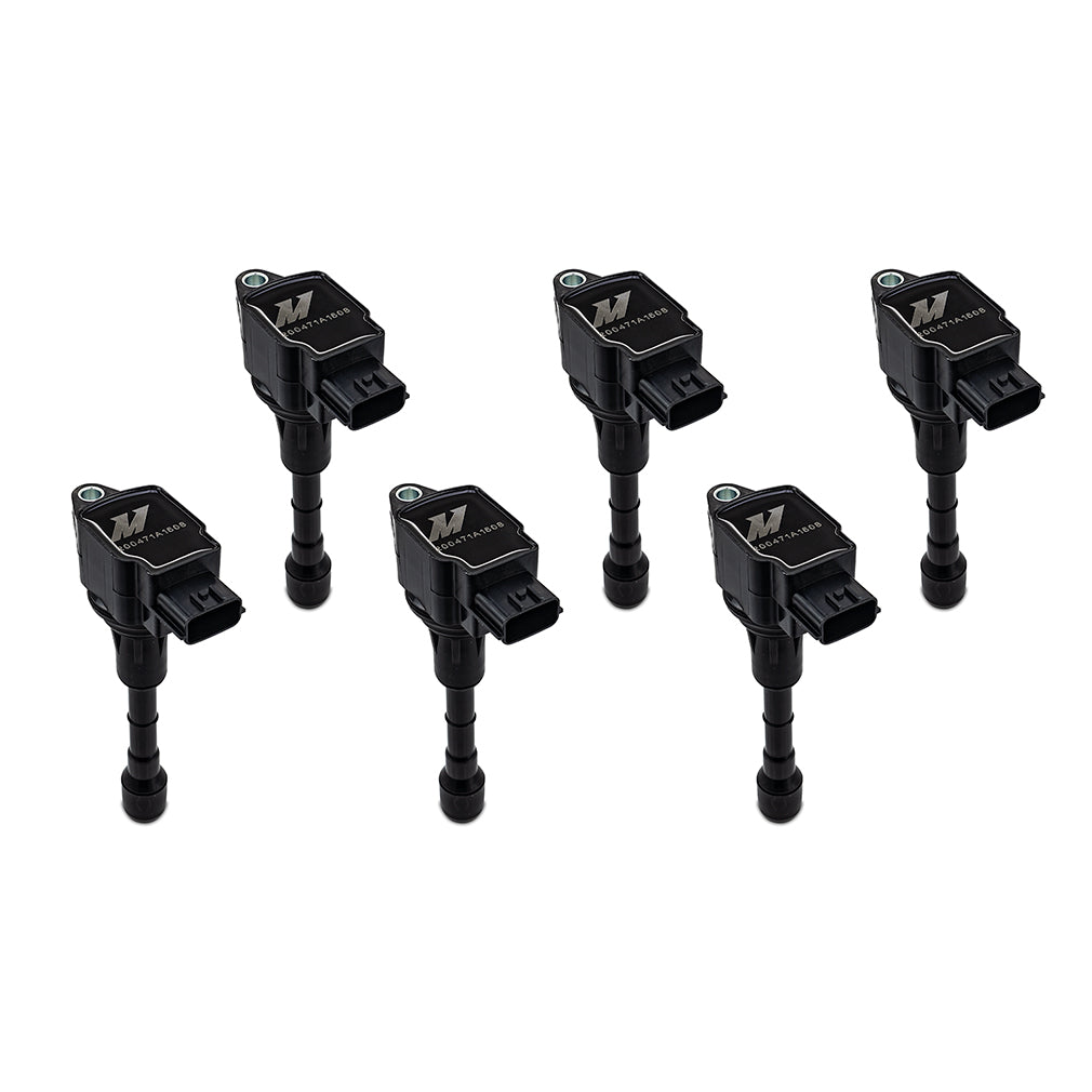 Mishimoto 07-09 Nissan 350Z 3.5L Ignition Coil - 6-Pack - MMIG-350Z-0706 for 2009-2024 Nissan Murano - installed view