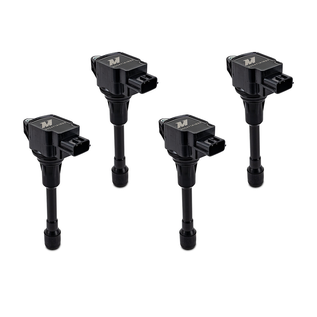 Mishimoto 07-15 Nissan Altima 2.5L Ignition Coil - 4-Pack - MMIG-ALT-0704 for 2005-2019 Nissan Frontier - angle view