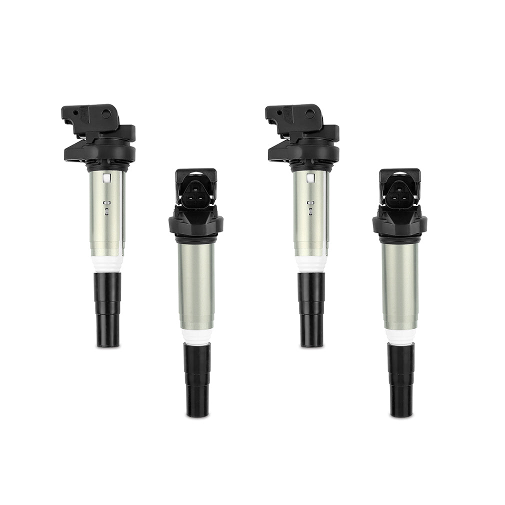 Mishimoto 2002+ BMW M54/N20/N52/N54/N55/N62/S54/S62 Single Ignition Coil - MMIG-BMW-02 for 2002-2018 BMW 3 Series - angle vie