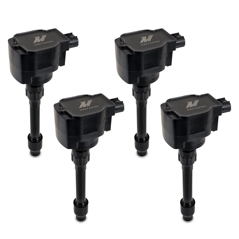 Mishimoto 16-21 Honda Civic Four Cylinder Ignition Coil Set - MMIG-CIV-1604 for 2016-2020 Honda Civic - angle view
