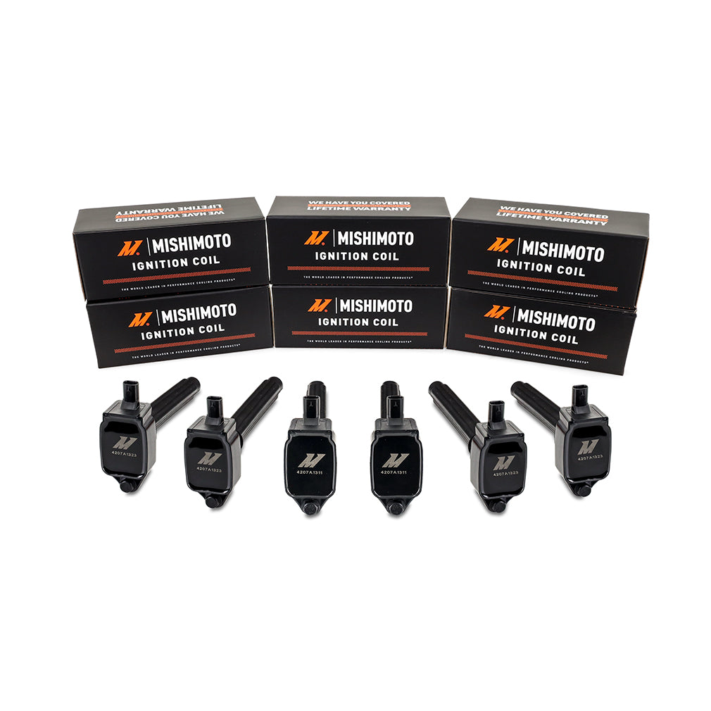 Mishimoto 12-18 Jeep Wrangler 3.6L Six Cylinder Ignition Coil Set - MMIG-WRA-1206 for 2011-2023 Dodge Challenger - installed 