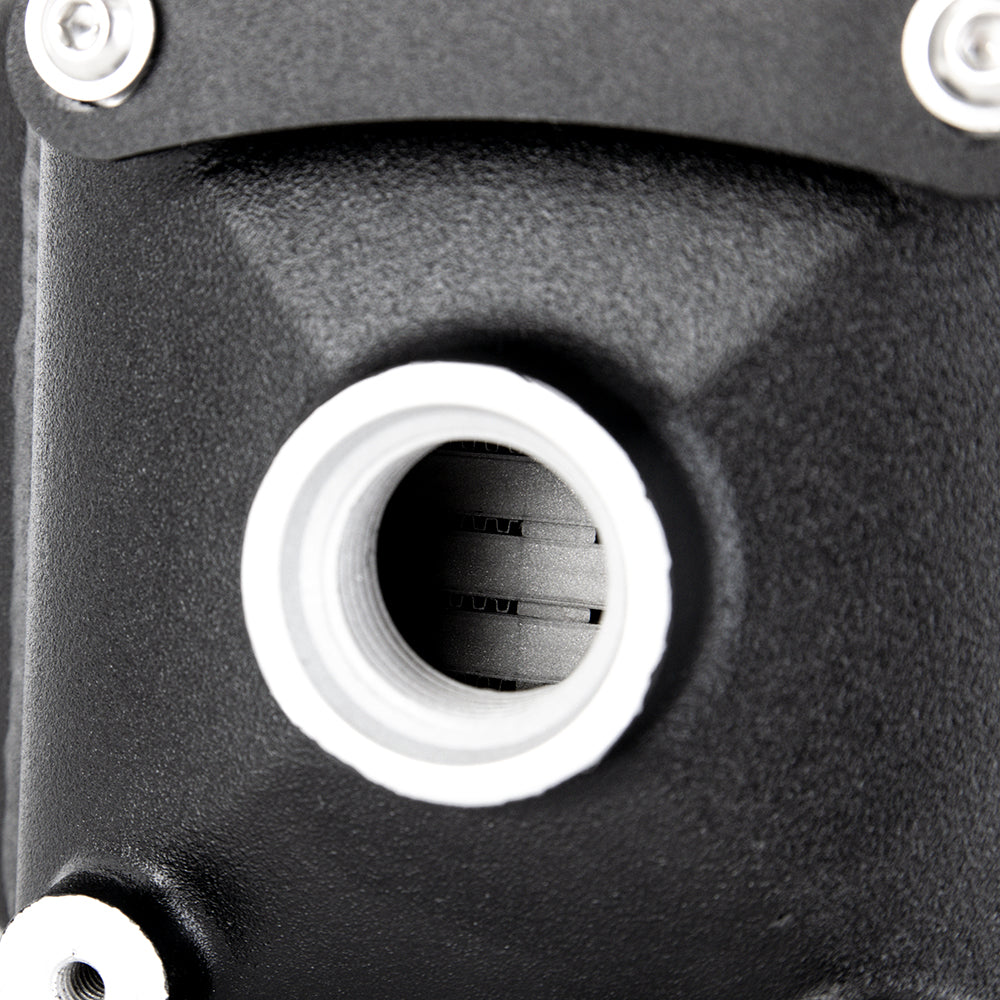 Mishimoto Universal Air-To-Water Intercooler Single Pass (500hp) - Same Side Inlet/Outlet - MMINT-A2W-SP-1 by Mishimoto - clo