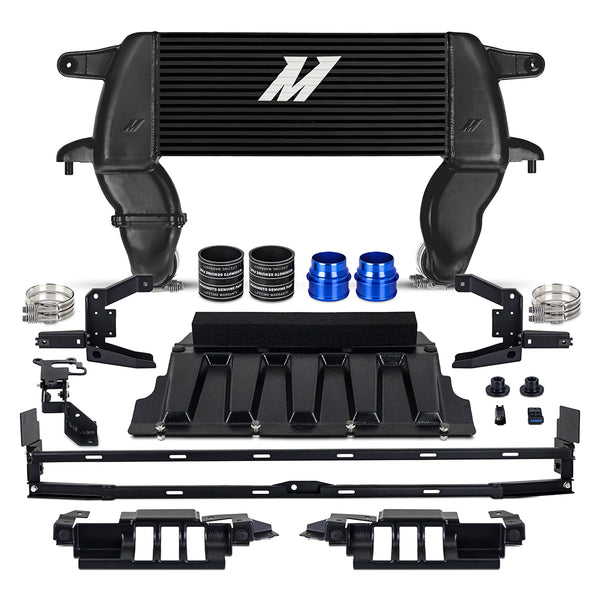 Mishimoto 21+ Ford Bronco High Mount Intercooler Kit - Black - MMINT-BR-21HBK