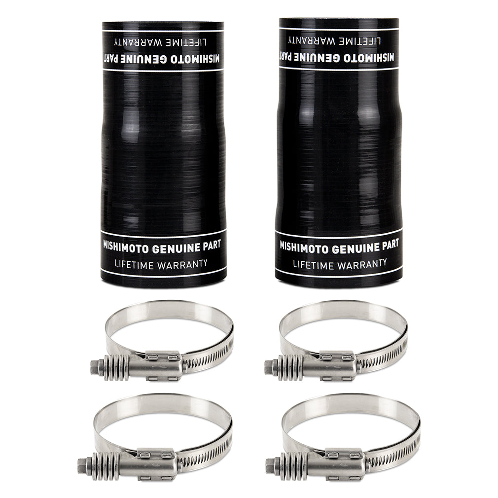 Mishimoto 21+ Bronco 2.3L High Mount INT Kit SL Core P Pipes - MMINT-BR23-21HKSLP for 2021-2025 Ford Bronco - rear view