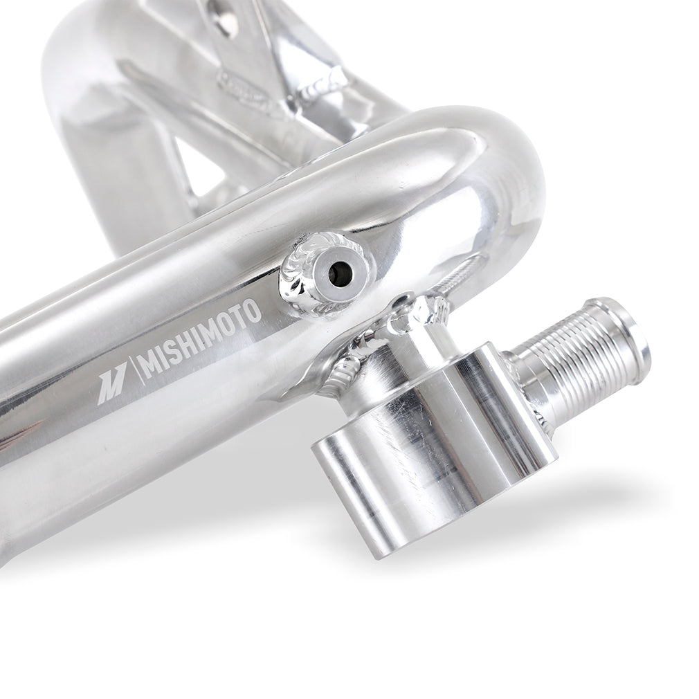 Mishimoto 21+ 2.3L Bronco Stock Location INT Kit P Pipes BK Core - MMINT-BR23-21KPBK for 2021-2026 Ford Bronco - angle view