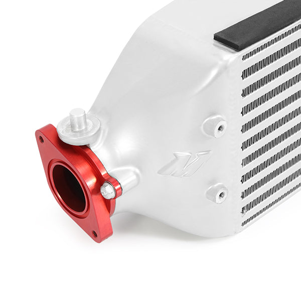 Mishimoto 2016+ Honda Civic 1.5T / 2017+ Honda Civic Si Silver Intercooler Kit w/Red Pipes - MMINT-CIV-16KSLWRD for 2016-2021