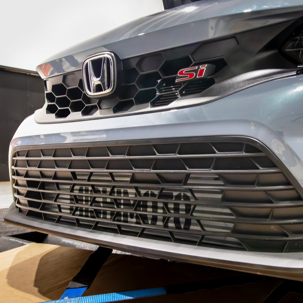 Mishimoto 2022+ Honda Civic 1.5T Intercooler Kit - Silver Intercooler - Black Pipes - MMINT-CIV-22KSLWBK for 2022-2026 Honda 