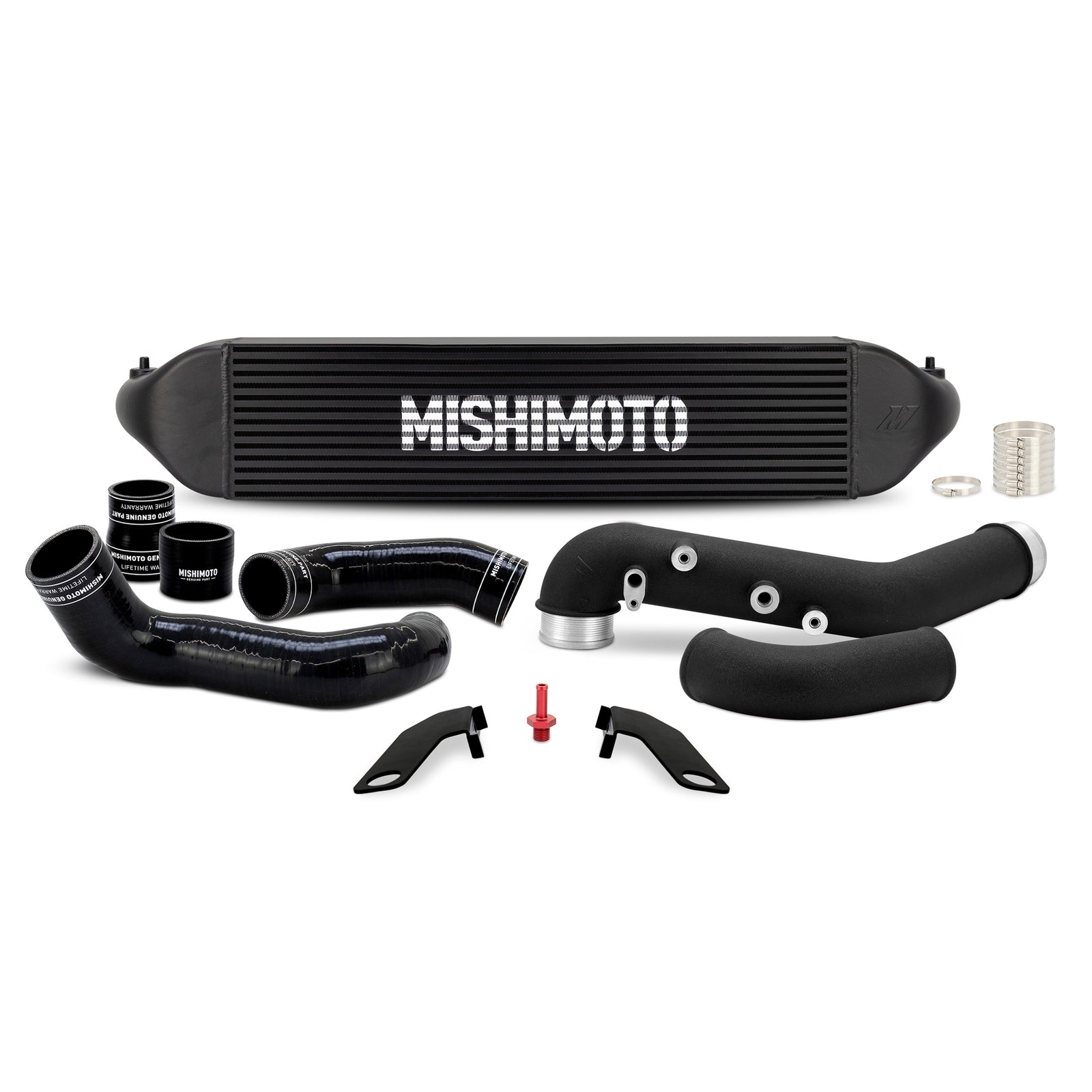 Mishimoto 2023+ Honda Civic Type-R Intercooler Kit w/Pipes - Black Intercooler/Black Pipes - MMINT-CTR-23KBKBK
