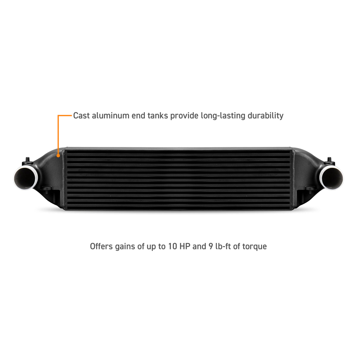 Mishimoto 2023+ Honda Civic Type-R Intercooler Kit w/Pipes - Black Intercooler/Black Pipes - MMINT-CTR-23KBKBK for 2023-2026 