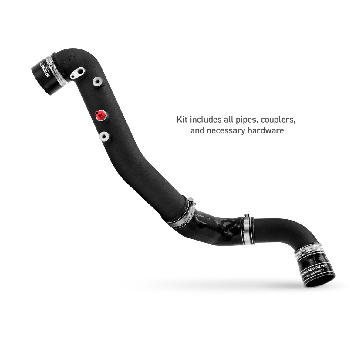 Mishimoto 2023+ Honda Civic Type-R Intercooler Kit w/Pipes - Black Intercooler/Black Pipes - MMINT-CTR-23KBKBK for 2023-2026 