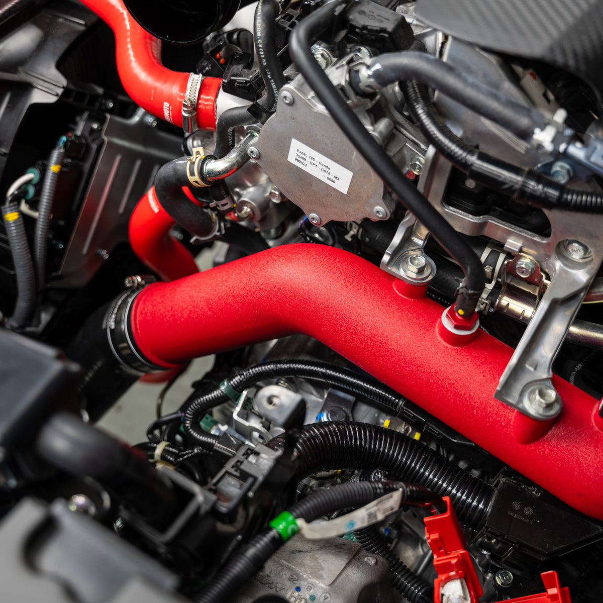 Mishimoto 2023+ Honda Civic Type-R Intercooler Kit w/Pipes - Black Intercooler/Black Pipes - MMINT-CTR-23KBKBK for 2023-2026 