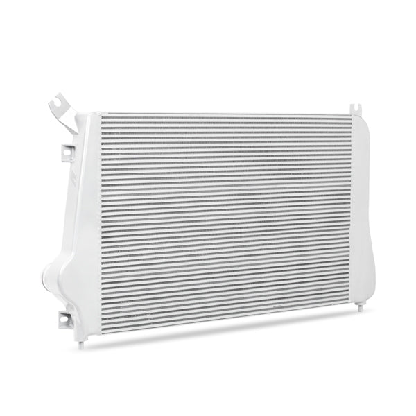 Mishimoto 11+ Chevrolet/GMC Duramax Intercooler Kit (Silver) - MMINT-DMAX-11KSL for 2011-2016 Chevrolet Silverado 2500 - angl