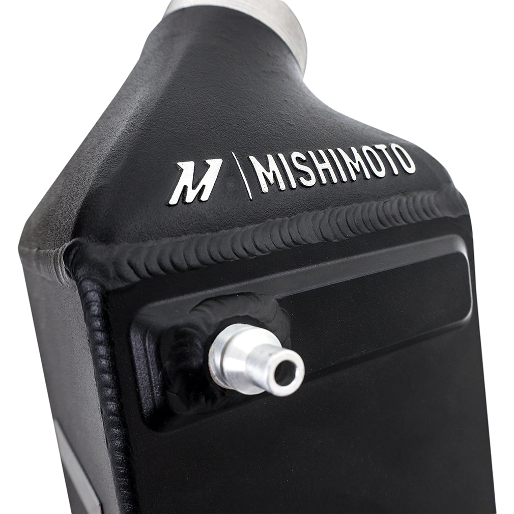 Mishimoto 12-16 BMW F10 M5 Intercooler Kit (Wrinkle Black) - MMINT-F10-12WBK for 2012-2016 BMW M6 - close-up