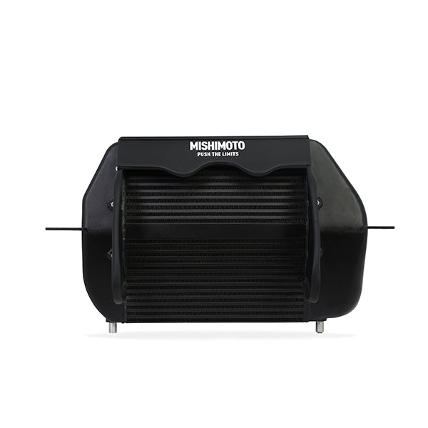 Mishimoto 2011-2014 Ford F-150 EcoBoost Intercooler - Black - MMINT-F150-11BK for 2011-2014 Ford F 150 - angle view