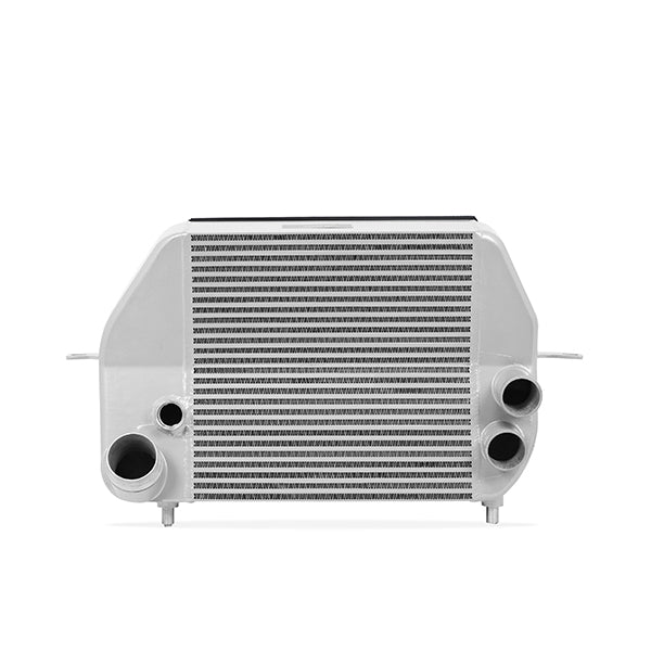 Mishimoto 2011-2014 Ford F-150 EcoBoost Intercooler - Silver - MMINT-F150-11SL for 2011-2014 Ford F 150 - angle view