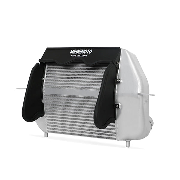 Mishimoto 2011-2014 Ford F-150 EcoBoost Intercooler - Silver - MMINT-F150-11SL for 2011-2014 Ford F 150 - installed view