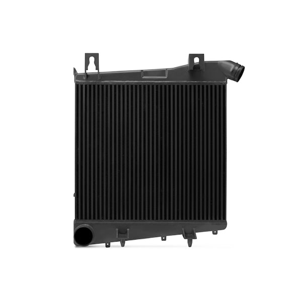 Mishimoto 08-10 Ford 6.4L Powerstroke Intercooler (Black) - MMINT-F2D-08BK for 2008-2010 Ford F 250 - installed view