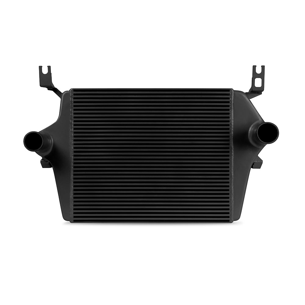 Mishimoto 99-03 Ford 7.3L Powerstroke PSD Black Intercooler Kit w/ Polished Pipes - MMINT-F2D-99KBKP for 1999-2003 Ford F 250