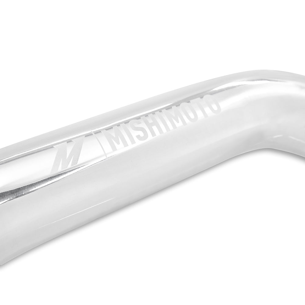 Mishimoto 99-03 Ford 7.3L Powerstroke PSD Black Intercooler Kit w/ Polished Pipes - MMINT-F2D-99KBKP for 1999-2003 Ford F 250